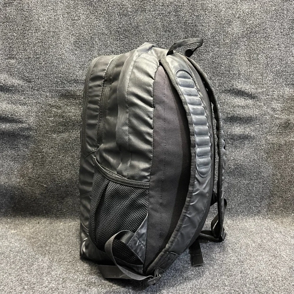 Nike BA4595-067 Max Air Black Polyester Athletic School Work Travel Backpack Bag